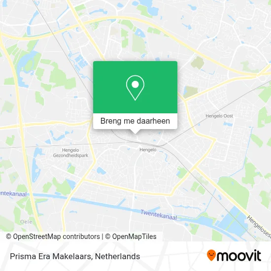 Prisma Era Makelaars kaart