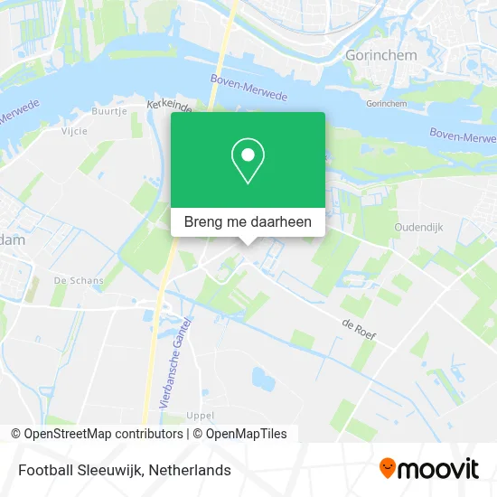 Football Sleeuwijk kaart