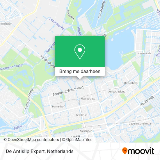 De Antislip Expert kaart