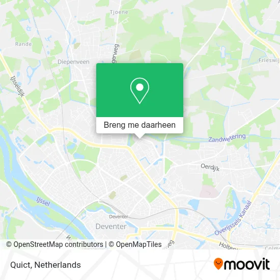 Quict kaart