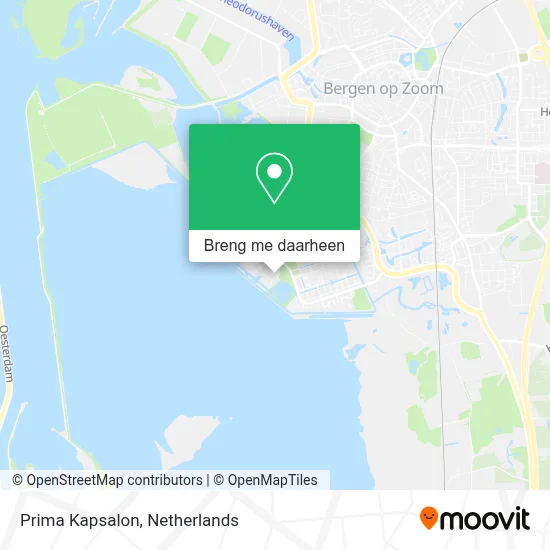 Prima Kapsalon kaart