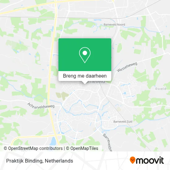 Praktijk Binding kaart