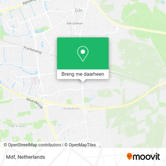 Mdf kaart