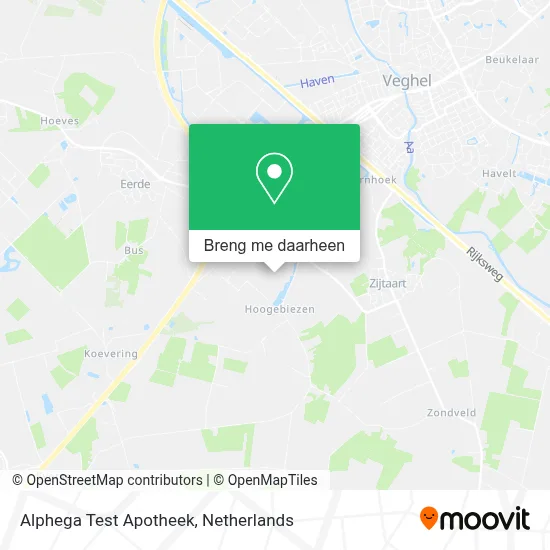 Alphega Test Apotheek kaart