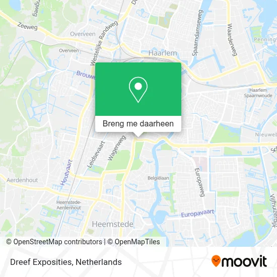 Dreef Exposities kaart