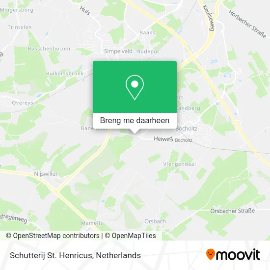 Schutterij St. Henricus kaart