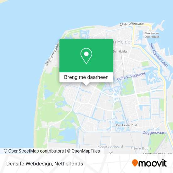 Densite Webdesign kaart