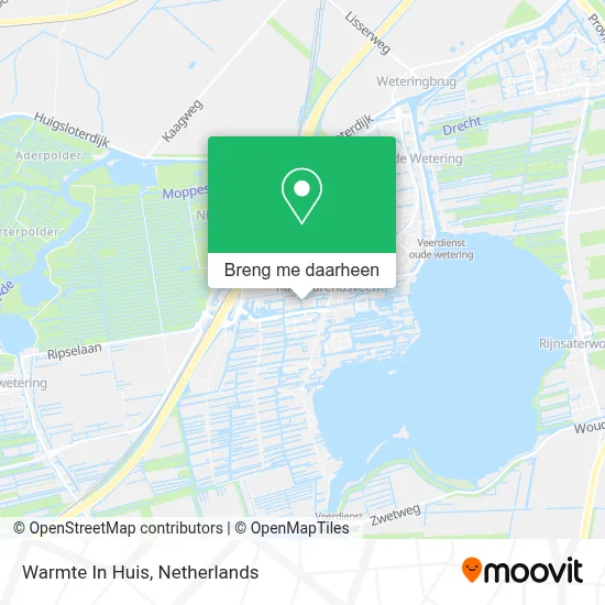 Warmte In Huis kaart