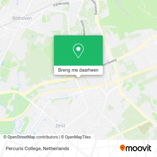 Percuris College kaart