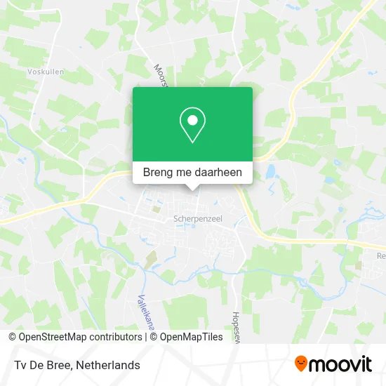 Tv De Bree kaart