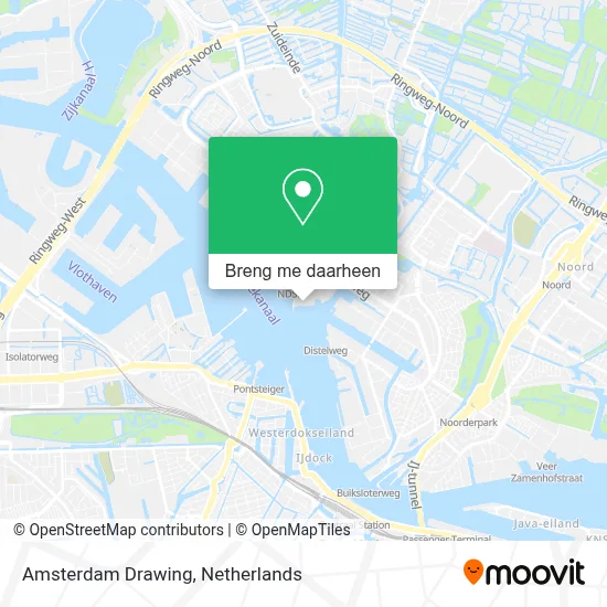 Amsterdam Drawing kaart