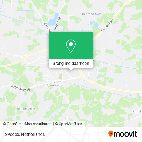 Svedex kaart