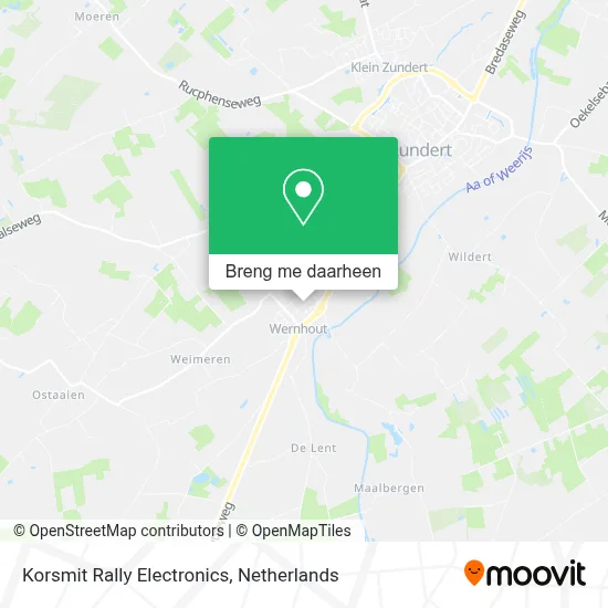 Korsmit Rally Electronics kaart