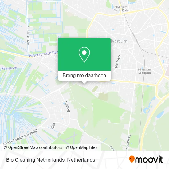 Bio Cleaning Netherlands kaart