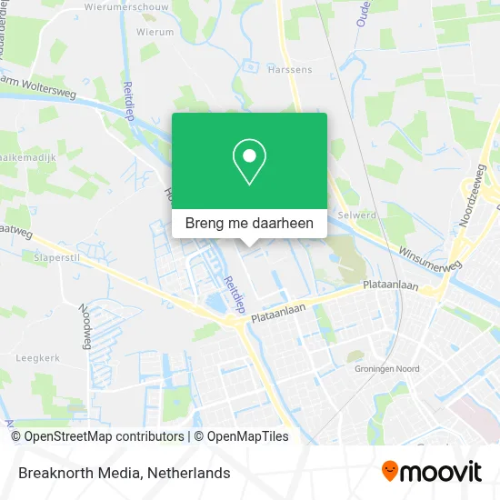 Breaknorth Media kaart