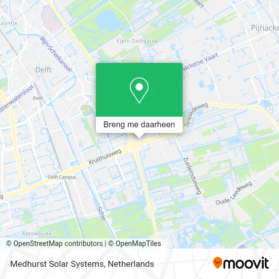 Medhurst Solar Systems kaart