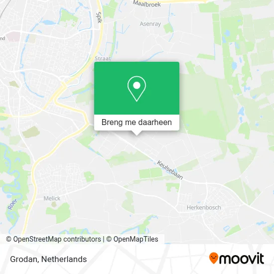 Grodan kaart