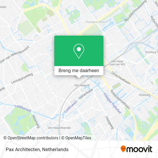 Pax Architecten kaart