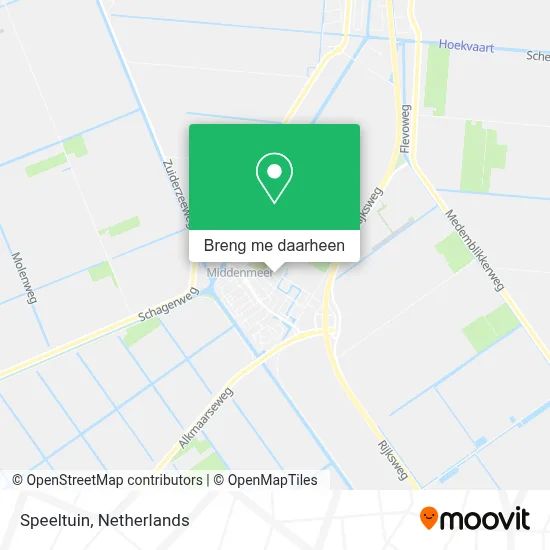 Speeltuin kaart