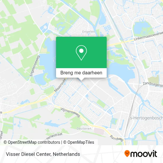 Visser Diesel Center kaart