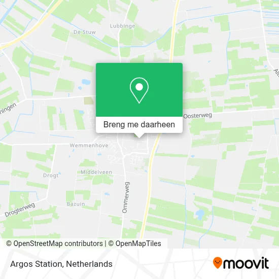 Argos Station kaart