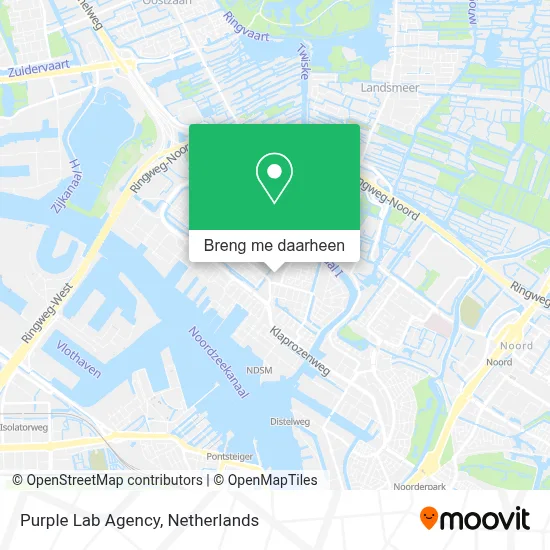 Purple Lab Agency kaart