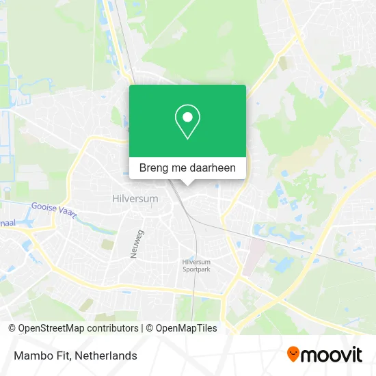 Mambo Fit kaart