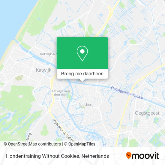 Hondentraining Without Cookies kaart