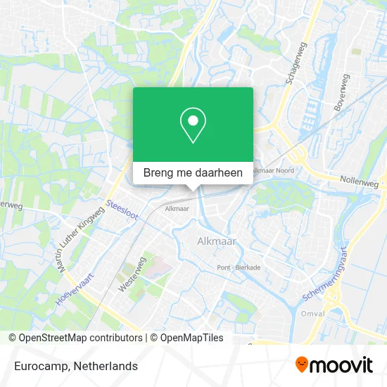 Eurocamp kaart