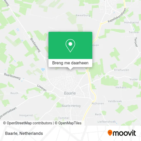 Baarle kaart