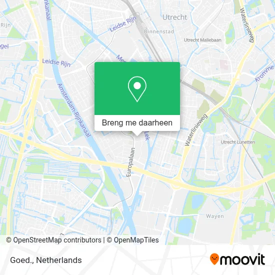 Goed. kaart