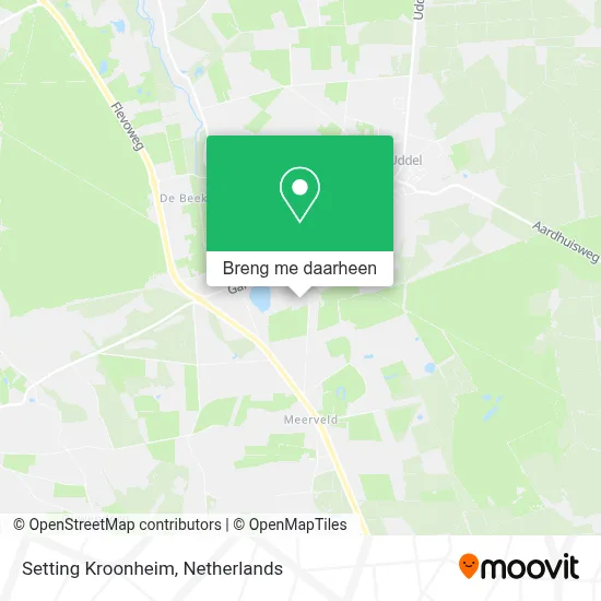 Setting Kroonheim kaart