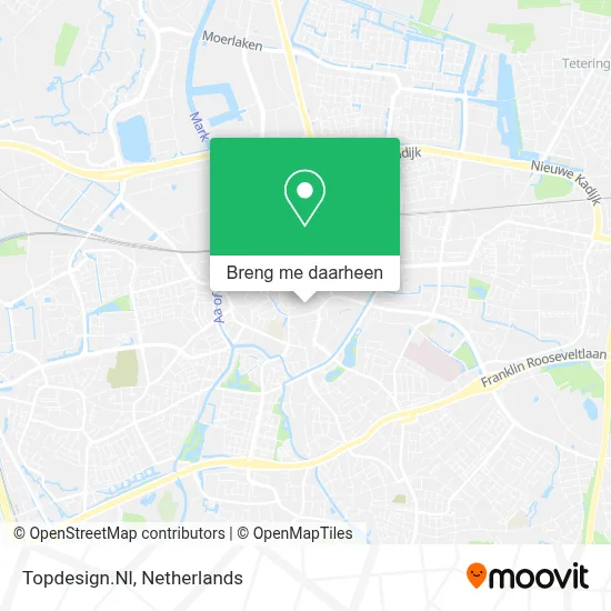 Topdesign.Nl kaart