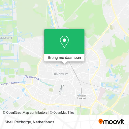 Shell Recharge kaart