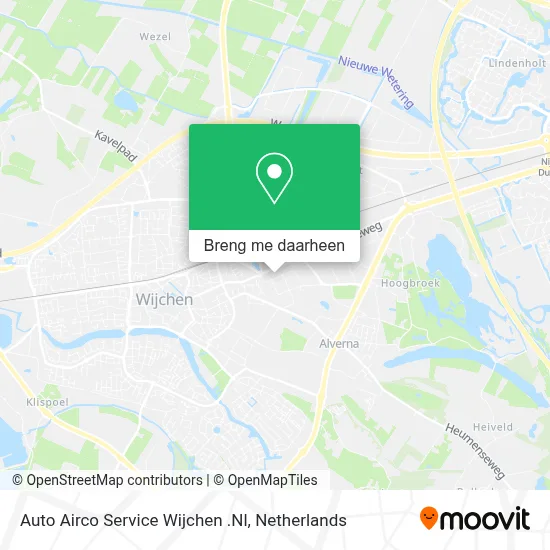 Auto Airco Service Wijchen .Nl kaart