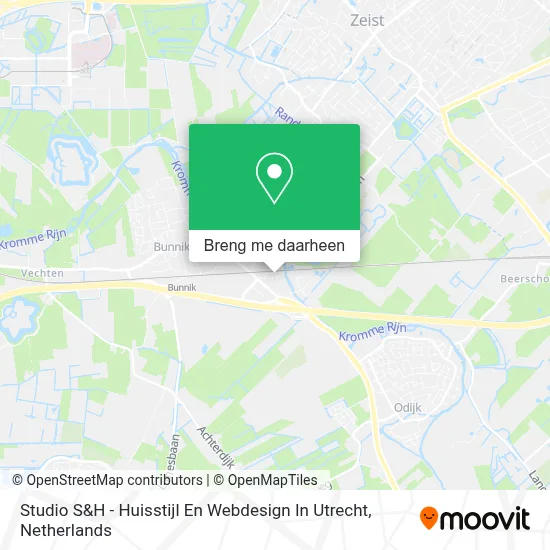 Studio S&H - Huisstijl En Webdesign In Utrecht kaart