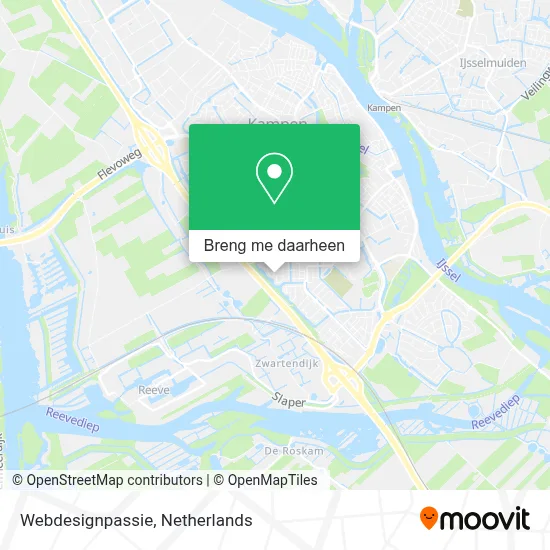 Webdesignpassie kaart
