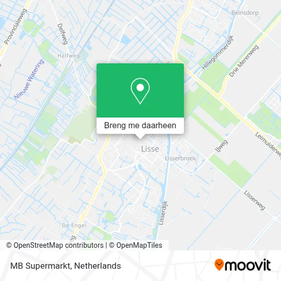 MB Supermarkt kaart