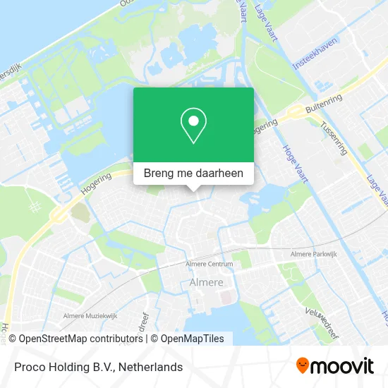 Proco Holding B.V. kaart