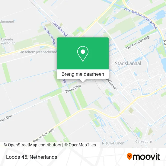 Loods 45 kaart