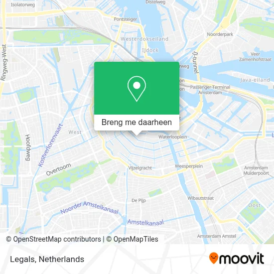 Legals kaart