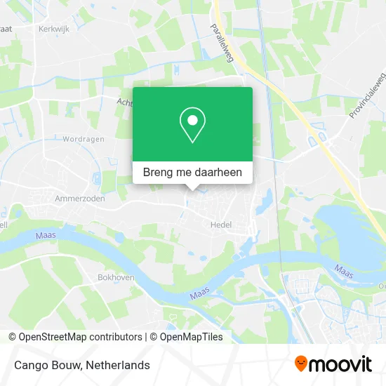 Cango Bouw kaart