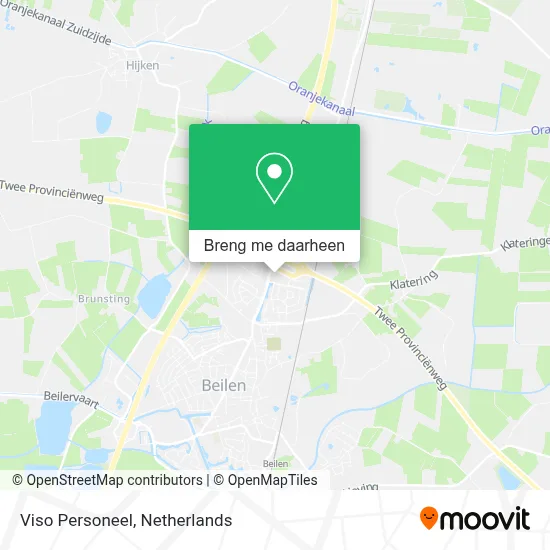 Viso Personeel kaart