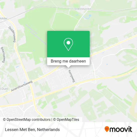 Lessen Met Ben kaart