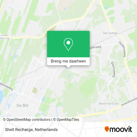 Shell Recharge kaart