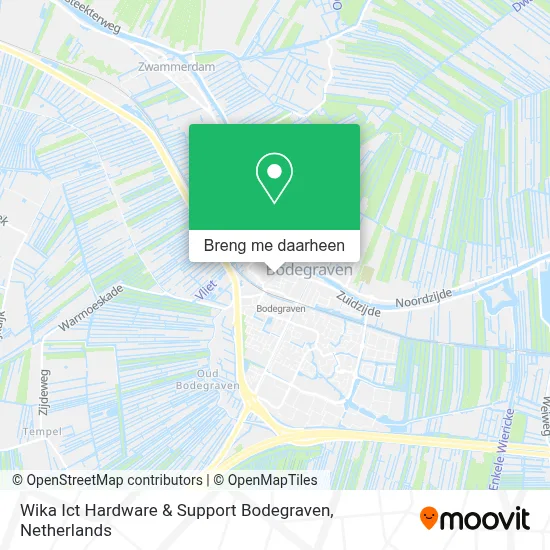Wika Ict Hardware & Support Bodegraven kaart
