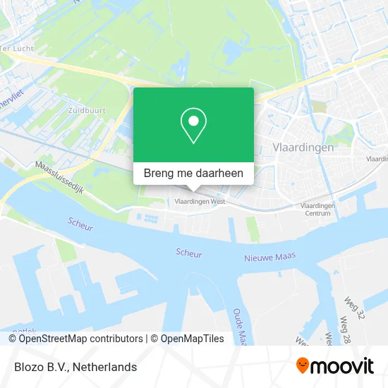 Blozo B.V. kaart