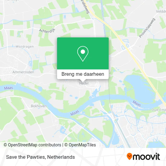 Save the Pawties kaart