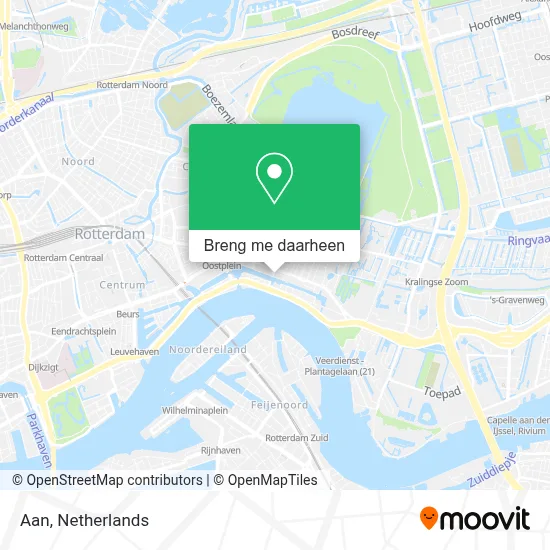 Aan kaart