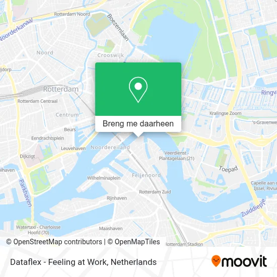 Dataflex - Feeling at Work kaart